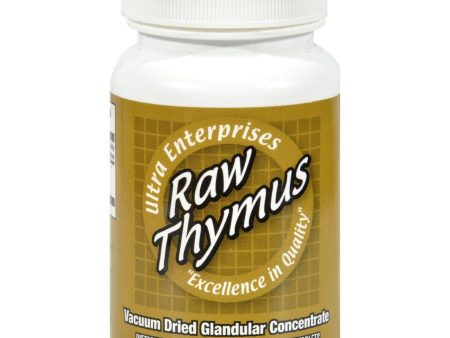 Ultra Glandulars Ultra Raw Thymus 200mg - 60 Tablets Supply