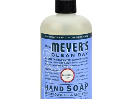 Mrs. Meyer s Liquid Hand Soap - Bluebell - Case Of 6 - 12.5 Oz Online