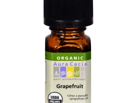 Aura Cacia Organic Grapefruit - .25 Oz Online now