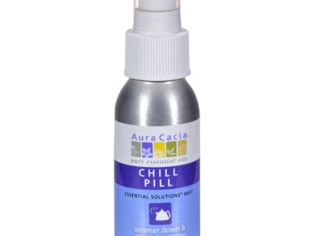 Aura Cacia Essential Solutions Mist Chill Pill - 2 Fl Oz Online Hot Sale