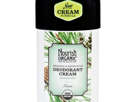 Nourish Organic Deodorant - Cream - Organic - Forest - 2 Oz For Cheap