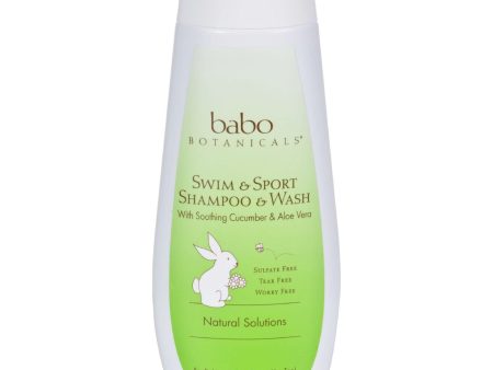 Babo Botanicals Shampoo And Wash Cucumber Aloe Vera - 8 Fl Oz For Discount