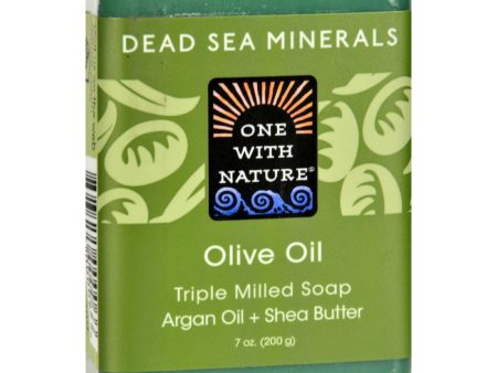 One With Nature Dead Sea Mineral Olive Oil Soap - 7 Oz Online