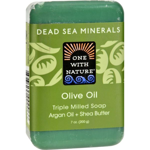 One With Nature Dead Sea Mineral Olive Oil Soap - 7 Oz Online