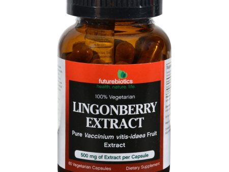 Futurebiotics Lingonberry Extract - 500 Mg - 60 Vegetarian Capsules Hot on Sale