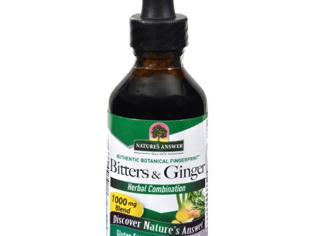 Nature s Answer Bitters With Ginger Alcohol Free - 2 Fl Oz For Cheap