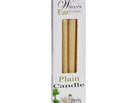 Wally s Candle - Plain - 4 Candles Online