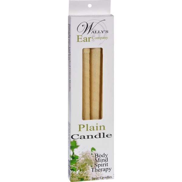 Wally s Candle - Plain - 4 Candles Online