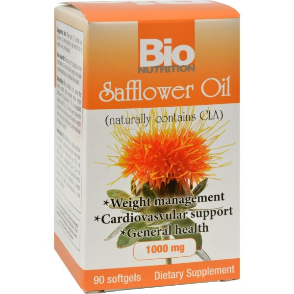 Bio Nutrition Safflower Oil - 90 Softgels For Cheap