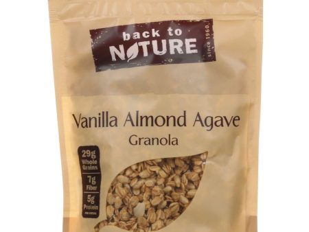 Back To Nature Granola - Vanilla Almond Agave - 11 Oz - Case Of 6 For Discount