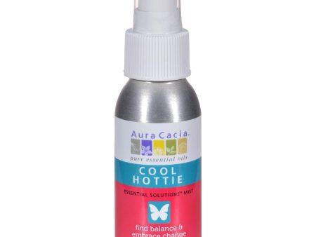 Aura Cacia Essential Solutions Mist Cool Hottie - 2 Fl Oz Supply