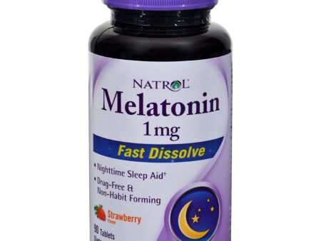 Natrol Fast Dissolving Melatonin - 1 Mg - 90 Tabs on Sale