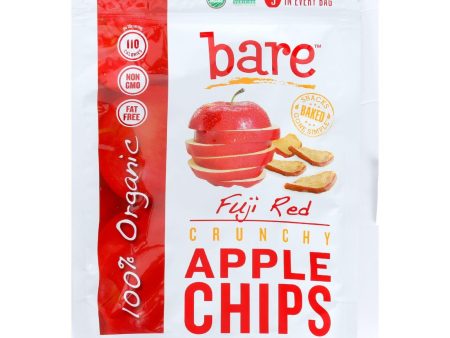 Bare Fruit Apple Chips - Organic - Crunchy - Fuji Red - 3 Oz - Case Of 12 Fashion