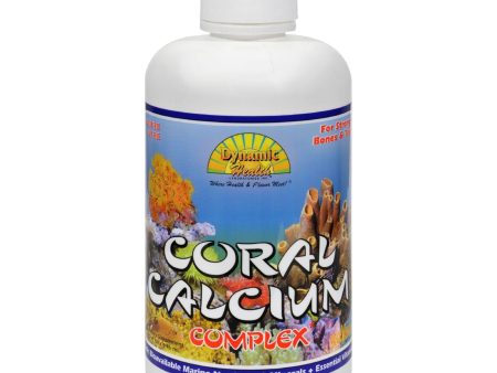 Dynamic Health Coral Calcium Complex Okinawan - 32 Fl Oz Online now