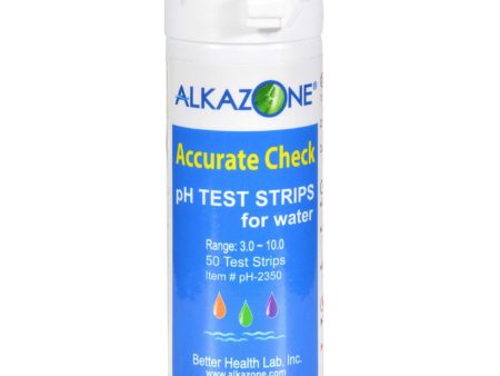 Alkazone Accurate Check Ph Test Strips For Water - 50 Strips Sale