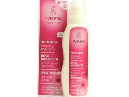 Weleda Pampering Lotion Normal To Dry Skin Wild Rose - 6.8 Fl Oz Hot on Sale