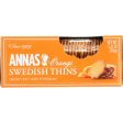 Annas Pepparkakor - Original - Orange Thins - 5.25 Oz - Case Of 12 Online Sale