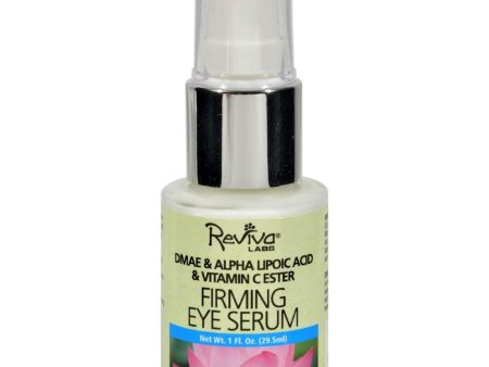 Reviva Labs Firming Eye Serum With Alpha Lipoic Acid Vitamin C Ester And Dmae No 368 - 1 Fl Oz Sale