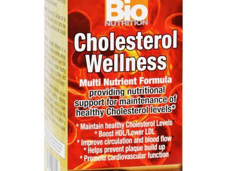 Bio Nutrition Cholesterol Wellness - 60 Vegetarian Capsules Online