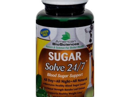 American Bio-sciences Sugar Solve 24-7 - 60 Softgels Supply