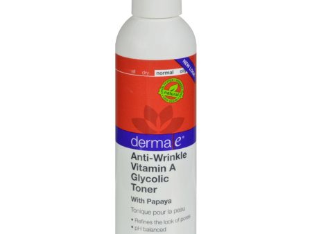 Derma E Vitamin A Glycolic Toner - 6 Fl Oz Cheap