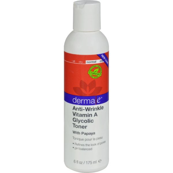 Derma E Vitamin A Glycolic Toner - 6 Fl Oz Cheap