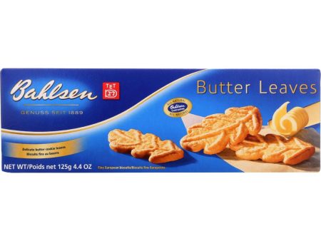 Bahlsen Cookies - Butter Leaves - 4.4 Oz - Case Of 12 Supply