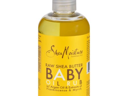 Sheamoisture Oil Rub - Baby - Raw Shea Butter - 8 Oz Online now