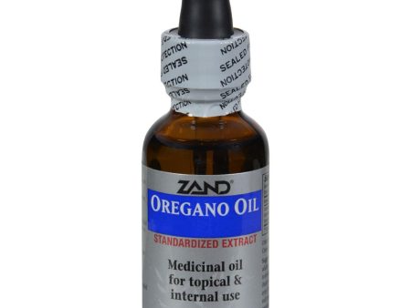 Zand Oregano Oil Standardized Extract - 1 Fl Oz For Cheap