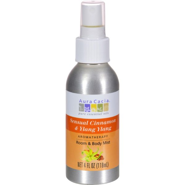 Aura Cacia Aromatherapy Mist Cinnamon Ylang Ylang - 4 Fl Oz Online