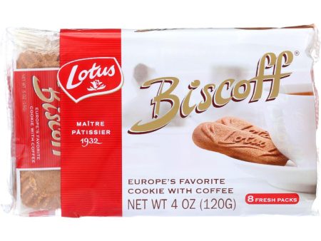 Biscoff Cookies - Snack Pack - 4 Oz - Case Of 12 Hot on Sale