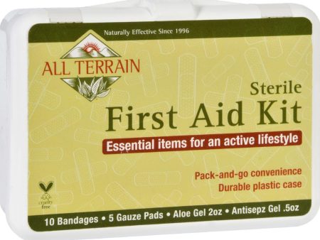 All Terrain First Aid Kit - 17 Pieces Supply