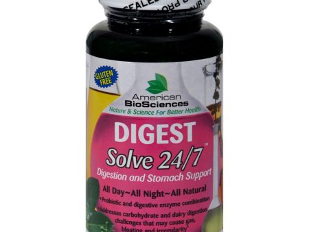 American Bio-sciences Digestsolve 24-7 - 90 Capsules Online Hot Sale