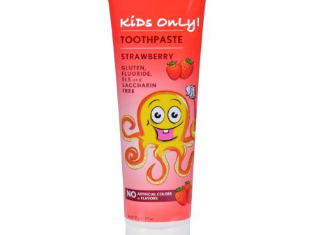 Jason Kids Only Toothpaste Strawberry - 4.2 Oz For Cheap