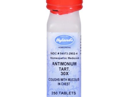 Hyland s Antimonium Tartaricum 30x - 250 Tablets Supply