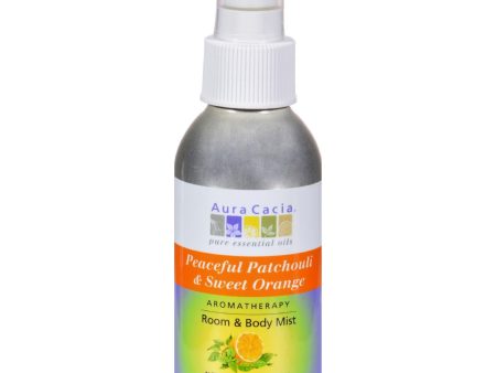 Aura Cacia Aromatherapy Mist Patchouli Sweet Orange - 4 Fl Oz Online