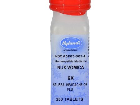 Hyland s Nux Vomica 6x - 250 Tablets Online Sale