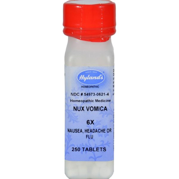 Hyland s Nux Vomica 6x - 250 Tablets Online Sale