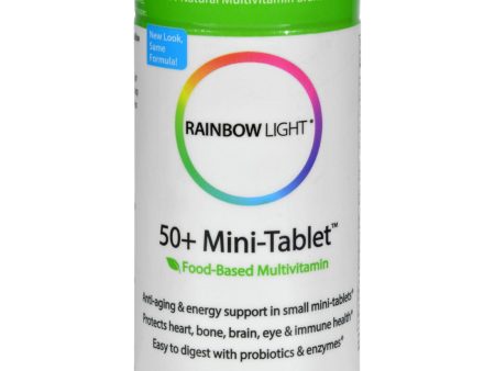 Rainbow Light 50 Plus Mini-tab Age-defense Formula - 180 Tablets For Cheap