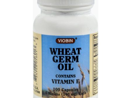 Viobin Wheat Germ Oil - 340 Mg - 100 Capsules Online