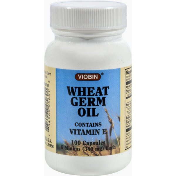 Viobin Wheat Germ Oil - 340 Mg - 100 Capsules Online