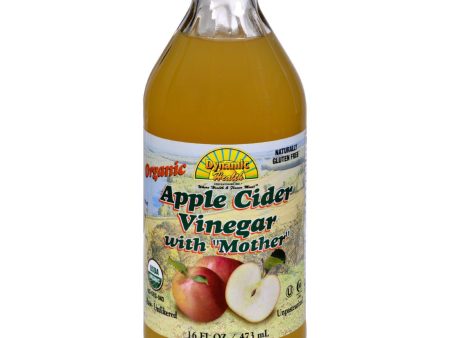 Dynamic Health Organic Apple Cider Vinegar With Mother - 16 Fl Oz Discount