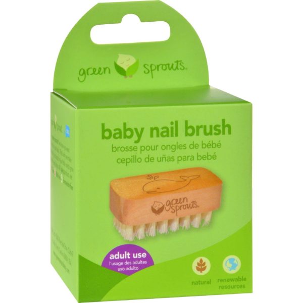 Green Sprouts Nail Brush Online now