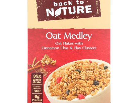 Beack To Nature Cereal - Oak Medley - With Cinnamon Clusters - 10 Oz - Case Of 6 For Cheap