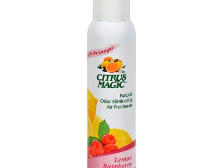 Citrus Magic Natural Odor Eliminating Air Freshener - Lemon Raspberry - 3.5 Fl Oz - Case Of 6 For Cheap