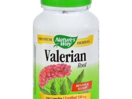 Nature s Way Valerian Root - 100 Capsules Fashion