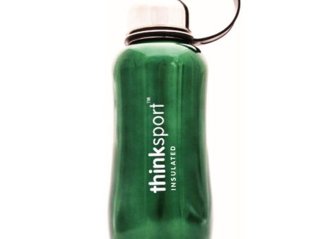 Thinksport Stainless Steel Sports Bottle - Green - 25 Oz For Discount