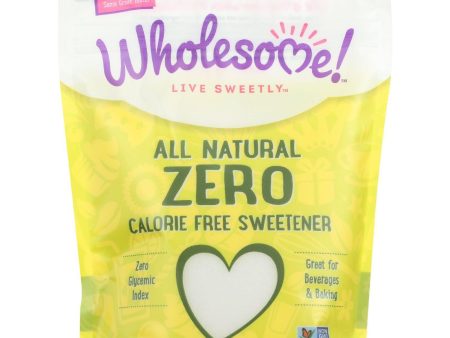 Wholesome Sweeteners Sweetener - All Natural - Calorie Free - Zero - Pouch - 12 Oz - Case Of 8 on Sale