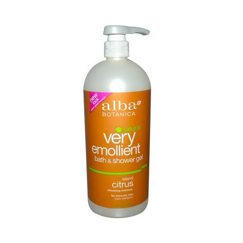 Alba Botanica Very Emollient Bath And Shower Gel Island Citrus - 32 Fl Oz Online now