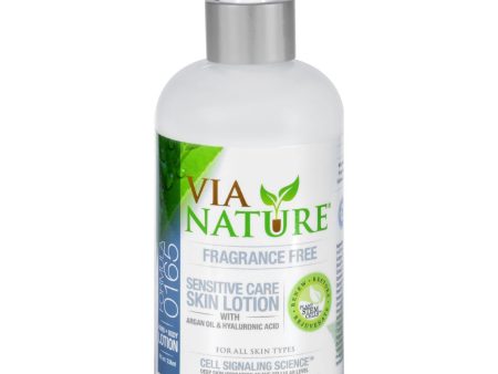 Via Nature Lotion - Sensitive Care - Fragrance Free - 8 Fl Oz Fashion